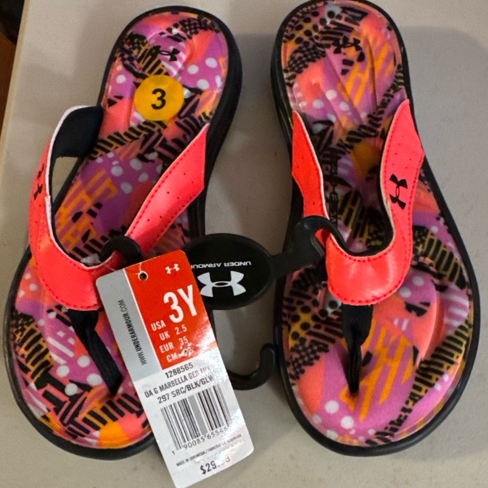 Under Armour Marbella Geo Mix V Thong Sandals